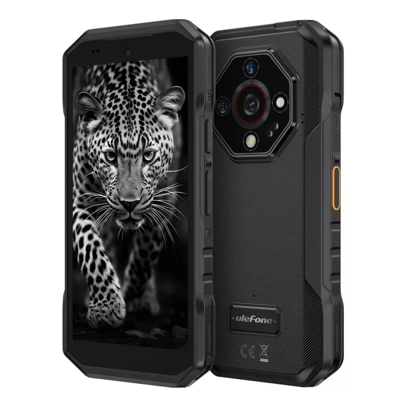 Ulefone Armor X32 UF-AX32/BK smartphone, 5,65 inch, 6 GB RAM, 128 GB, Android 14, 5500 mAh, Future Black