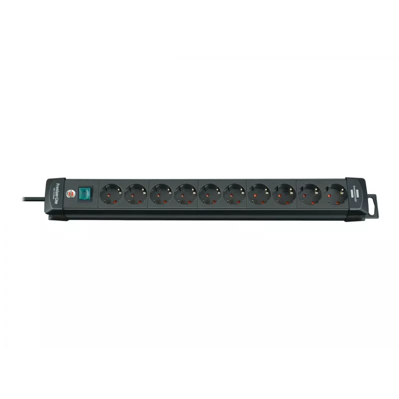 Brennenstuhl 1951100100 stekkerdoos 3 m 10 stopcontacten binnen zwart