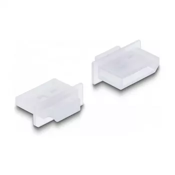 Kabelafdekking DeLOCK 64107 DisplayPort-bus transparant 10 stuks