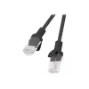 Netwerkkabel LANBERG PCU5-10CC-0200-BK RJ-45 Cat5e U/UTP 2 m zwart