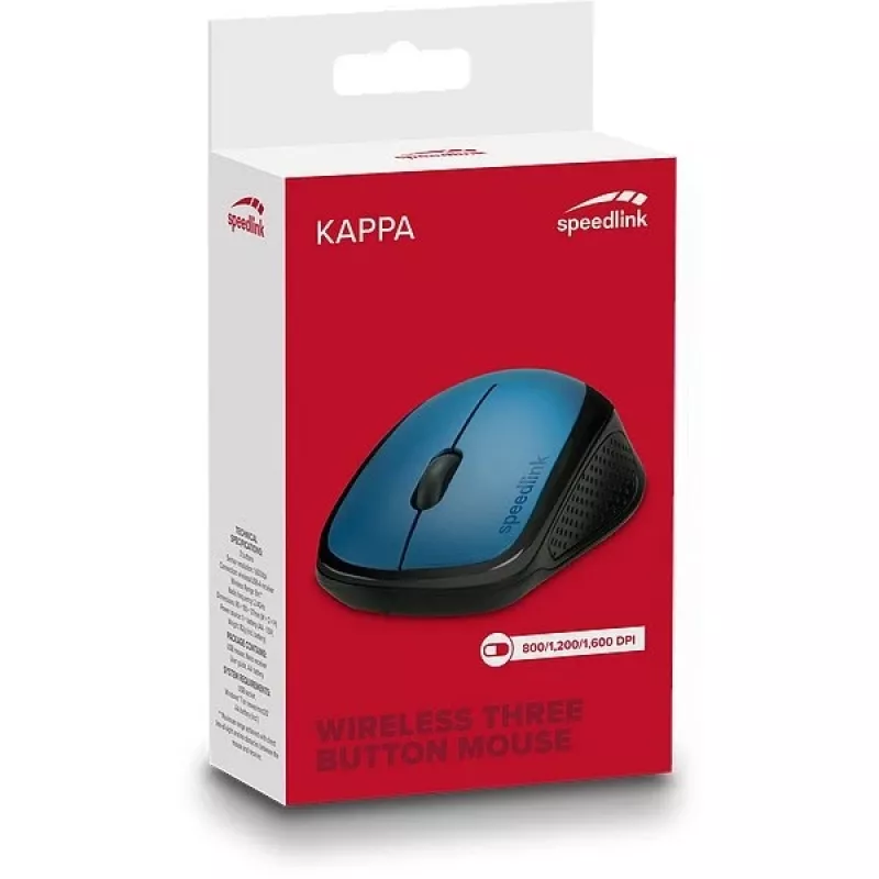 Muis SPEEDLINK KAPPA Office rechtshandig RF draadloos