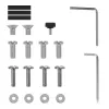 Maclean monitorbeugel, gasveer, 17-32, 2-10kg, zwart, MC-133
