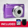 Agfa Photo DC8200 paars + tas + SD-kaart 16 GB