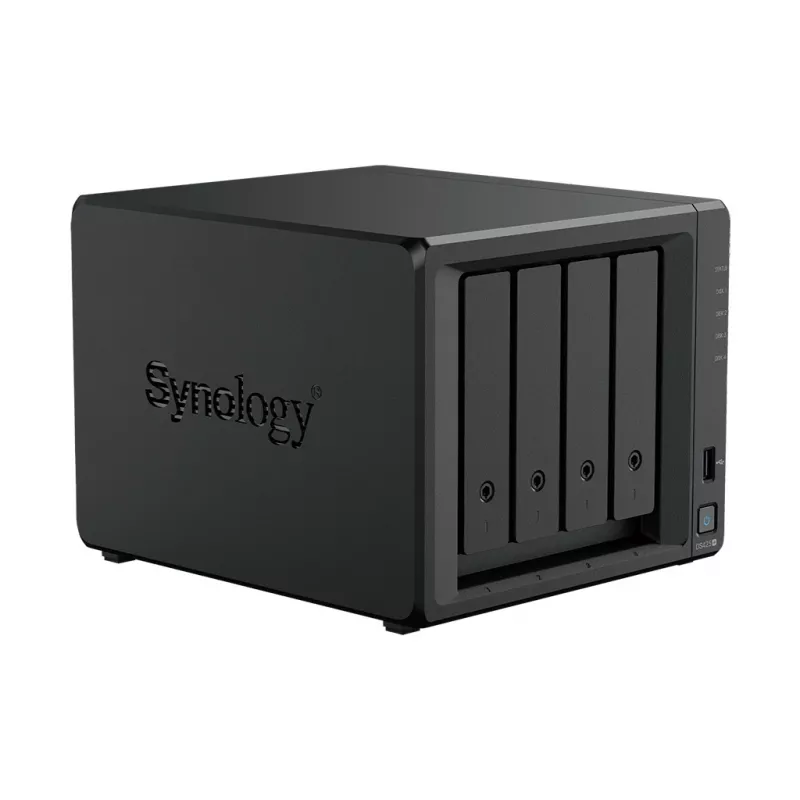 NAS-opslagserver SYNOLOGY DS425+ — 4-bay, Intel Celeron J4125 2,0–2,7 GHz, 2 GB DDR4, 0 TB, 2,5GbE, 2 M.2-sleuven