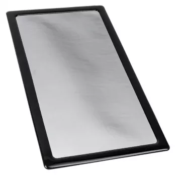 Demciflex stoffilter 280 mm x 140 mm – zwart/zwart