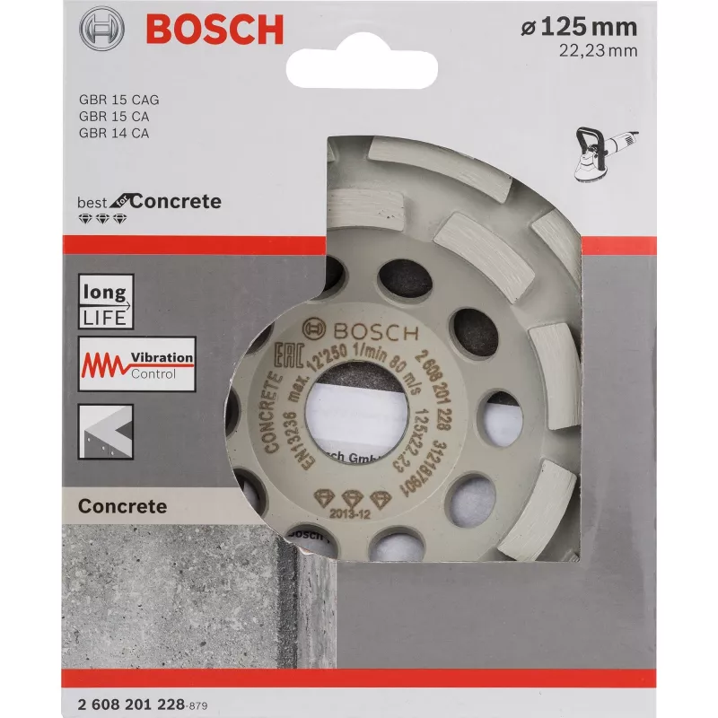 Schuurschijf Bosch Best for Concrete diamantslijpkop
