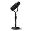 Shure MV7+-K-BNDL - spraak-/zangmicrofoon met XLR/USB-C-aansluiting, zwart + tafelstatief GATOR