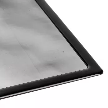 Stoffilter DEMCiflex DAN Case A4 SFX intern links, zwart, 269,6 × 149,7 mm