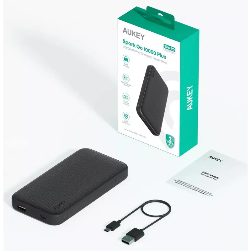 Draagbare oplader PowerBank PB-Y46P 10000mAh
