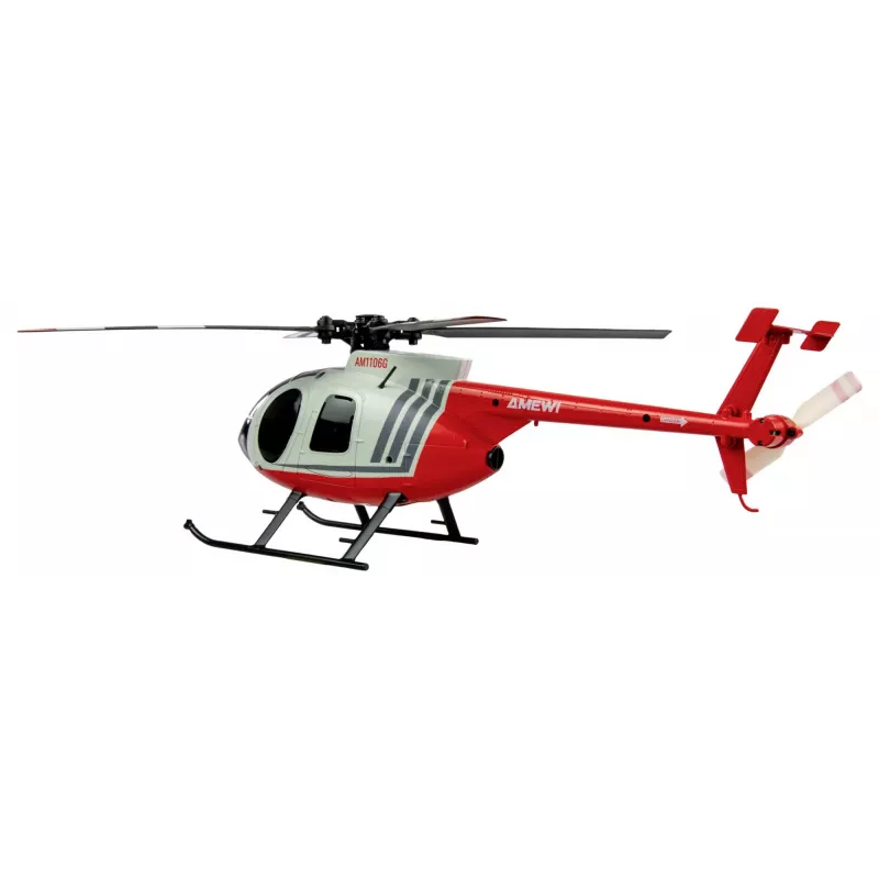 Amewi RC-helikopter MD500 Li-Po-accu 350mAh zilver/rood (25354)