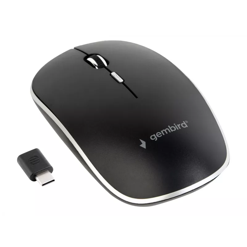 Draadloze optische muis met USB-C-ontvanger