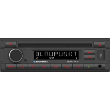 Autoradio BLAUPUNKT Milano 200 BT CD Bluetooth USB — single-DIN, cd-speler, Bluetooth-handenvrij bellen, USB-weergave