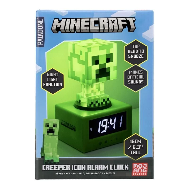 Paladone Minecraft Creeper Icon wekker
