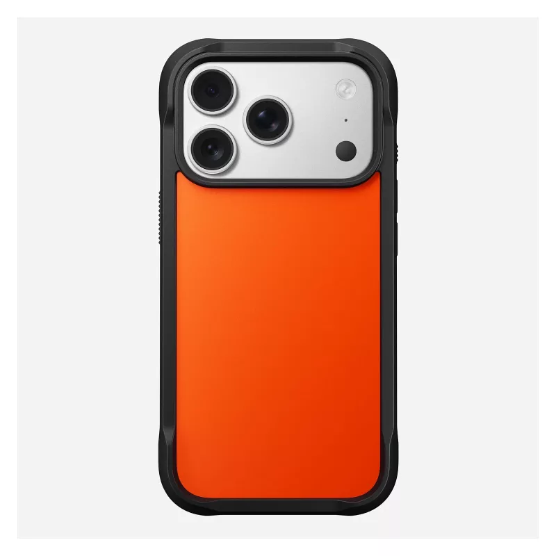 Telefoonhoesje Nomad Rugged Case voor iPhone 17 Pro — 16 cm (6,3 inch), oranje