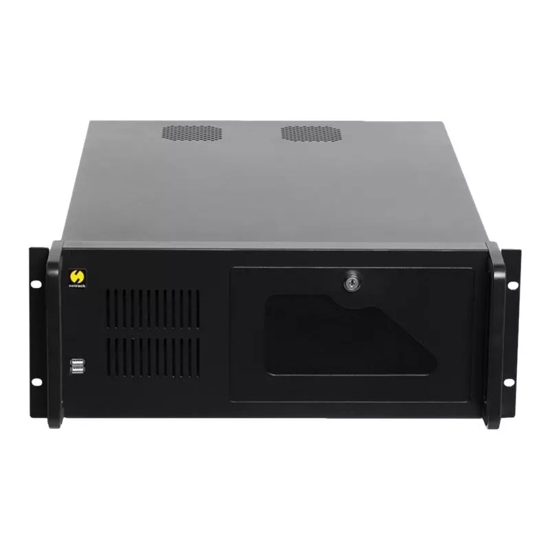 Netrack NP5104 19-inch 4U rackmount servercase, microATX/ATX/eATX, 530 mm diep