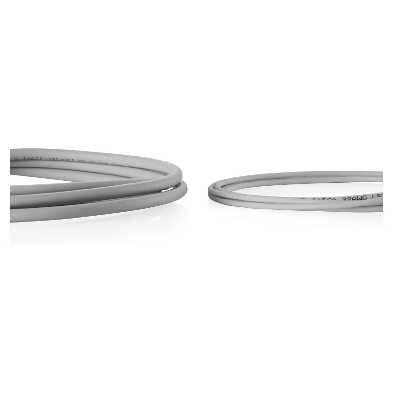 Netwerk-patchkabel DIGITUS CAT 6 U-UTP slank 0,5 m grijs, 10-pack