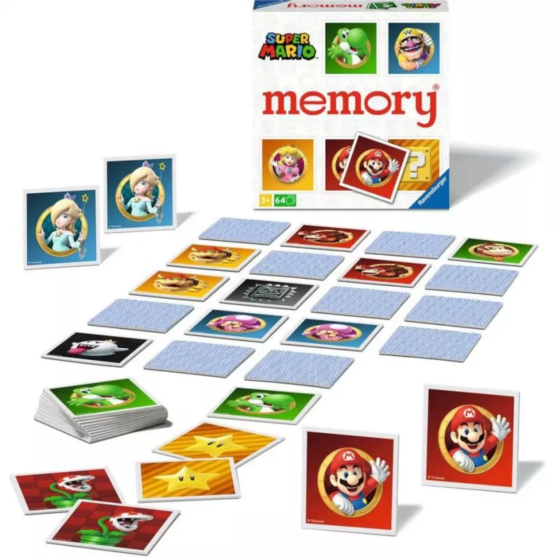 memory Super Mario, memory-spel