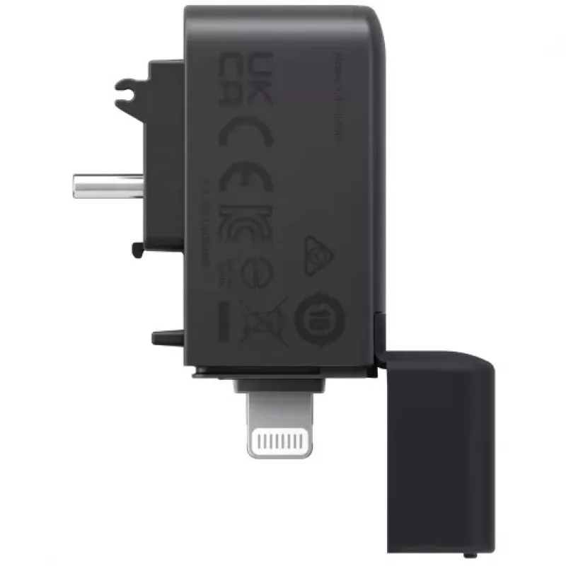 Kaartlezer Insta360 X4 Quick Reader USB Type-C Lightning zwart
