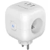 Stekkerdoos QOLTEC 52548 met 3× AC-stopcontacten en USB-aansluiting