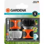 Slangverbinder Gardena 18275-20 zwart oranje 2 stuks