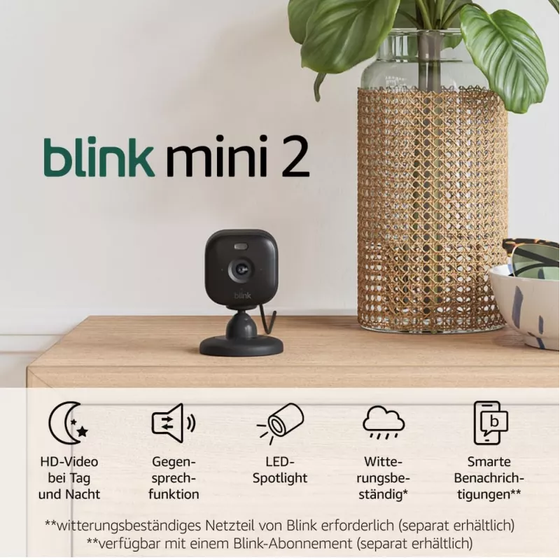IP-bewakingscamera Amazon Blink Mini 2 1080p