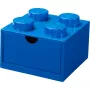 LEGO bureaula 4, opbergbox blauw, noppen