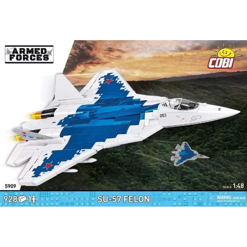 Bouwpakket Cobi SU-57 Felon, 928 onderdelen – Cobi model COBl-5909