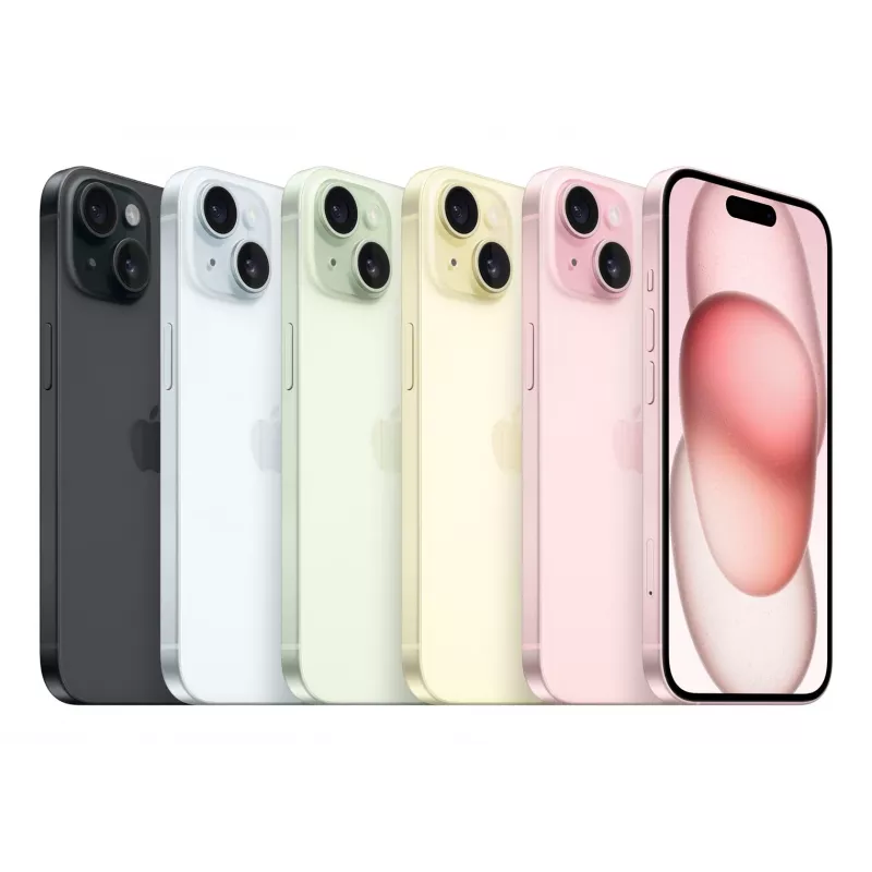 Apple iPhone 15 15,5 cm (6.1) Dual SIM iOS 17 5G USB Type-C 128 GB blauw