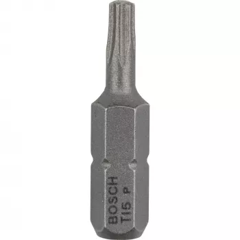 Bosch schroefbit extra hard, 3 stuks, Torx, T15, staal, T15, 25 mm