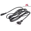 Maclean MCTV-809 Netsnoer EU-stekker naar Figure-8 (C7), 1,5 m
