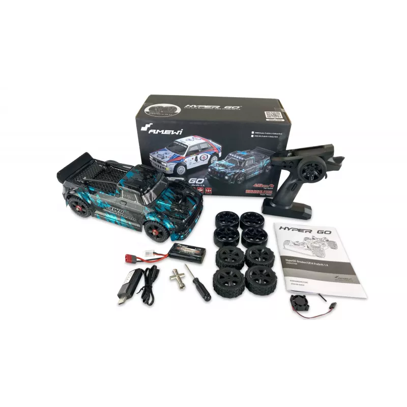 Auto Amewi Hyper Go Breaker Prodrift 1.4 elektroaandrijving 1:14
