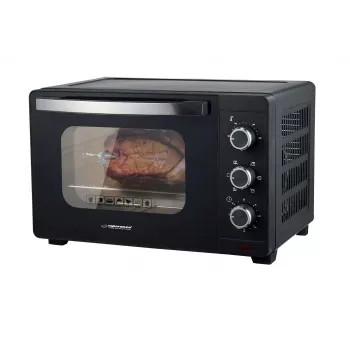 Mini-oven ESPERANZA EKO006N – 25 L compacte elektrische tafeloven, 1600 W, convectie, draaiknoppen