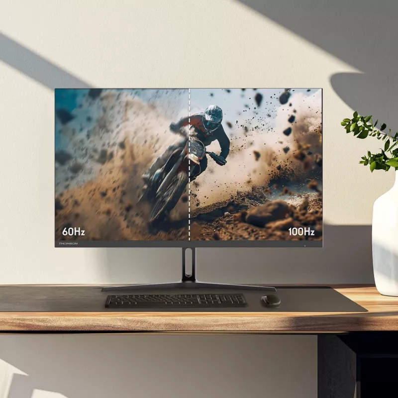 Monitor THOMSON M24FB2Y14 24 inch (61 cm) Full HD 1920x1080 VA LED, 14 ms, VESA, zwart
