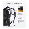 inateck laptoprugzak 15,6 BP01009 zwart 22-26,8 L