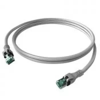 Sacon EasyLan DualBoot PushPull - patchkabel - RJ-45 (M) naar RJ-45 (M) - 5 m - STP - CAT 6a - IEEE 802.5/IEEE 802.3 - gegoten - grijs (CPP1OAAAAA0050)