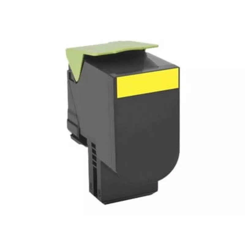 Toner Lexmark cartridge 702HY geel 70C2HY0 3000 pagina's