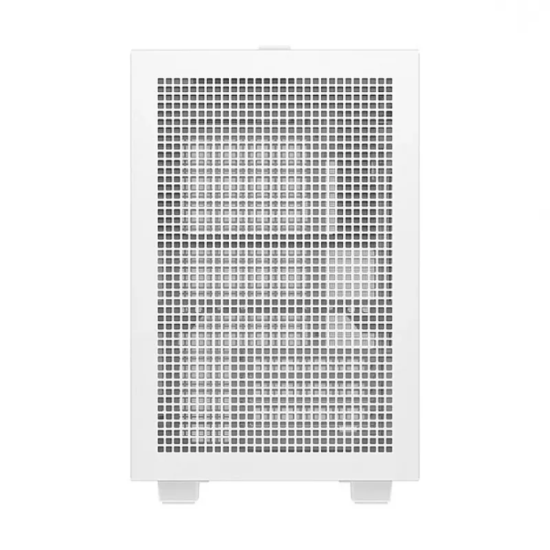 Computerbehuizing DeepCool CH160 PLUS WH small form factor wit, microATX, gehard glas, USB-C