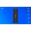 SSD-behuizing SAVIO AK-84 zwart voor M.2-schijven, USB 10 Gbit/s (Type-A / Type-C), aluminium + ABS