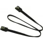 Inter-Tech - SATA-kabel - Serial ATA 150/300/600 - SATA naar SATA - 50 cm - vergrendeld (88885310)