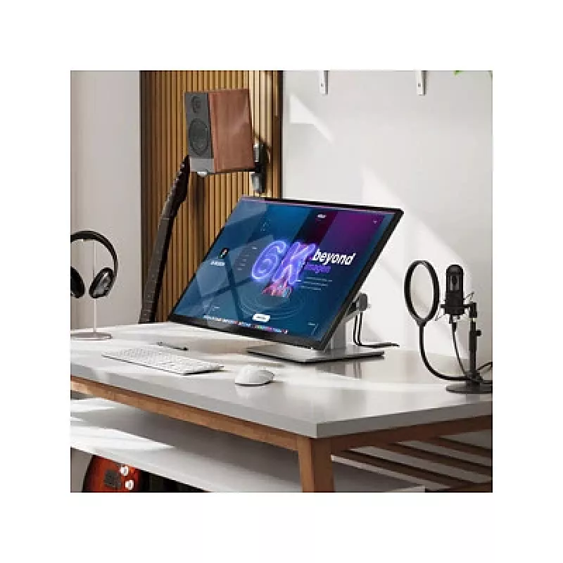 Alogic CLARITY Touch 32 UHD 6K monitor 95W PD met standaard