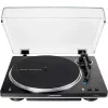 AT-LP70XBTBS, platenspeler zwart/zilver, ingebouwde phono-voorversterker, Bluetooth, volledig automatisch, riemaandrijving