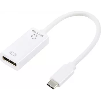 Renkforce USB-C®, DisplayPort-adapter [1x USB-C®-stekker - 1x DisplayPort-bus] 0,15 m (RF-6056894)