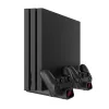 Kühlpad White Shark PS4-19076 Cutman met 2 oplaadstations voor controller