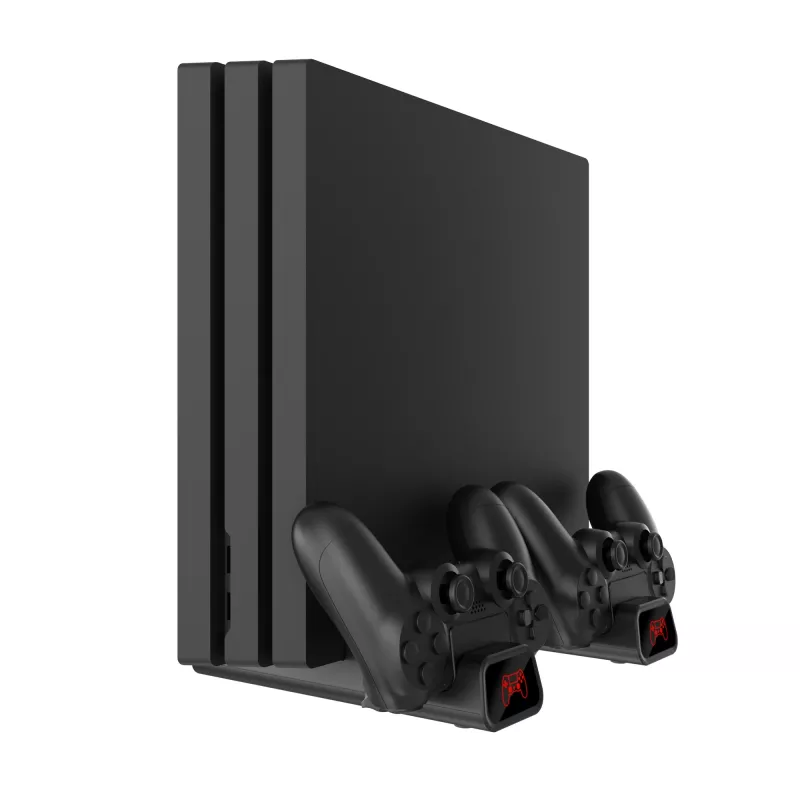 Kühlpad White Shark PS4-19076 Cutman met 2 oplaadstations voor controller