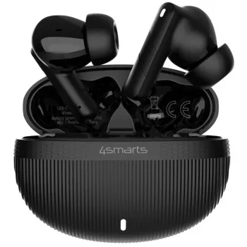 Headset 4smarts SkyBuds Pro ANC True Wireless Stereo Bluetooth zwart