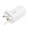 iBOX C-65 wit, GaN 65W universele oplader UK-stekker