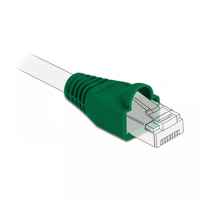 Trekovlasting voor RJ45-stekker DeLOCK 86726 groen 20 stuks