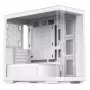 Jonsbo D300 Midi-Tower, 270 graden, gehard glas - wit