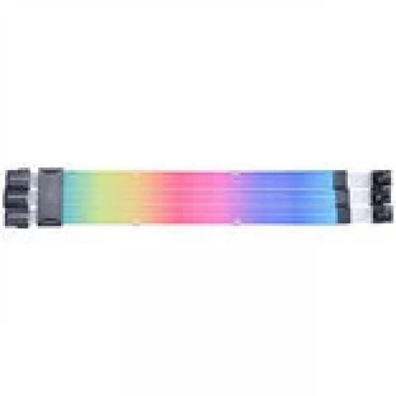 Lian Li Strimer Wireless GPU 3x 8-pins ARGB stroomkabel PW12-1W — draadloze ARGB-GPU-stroomaansluiting (3×8-pins)