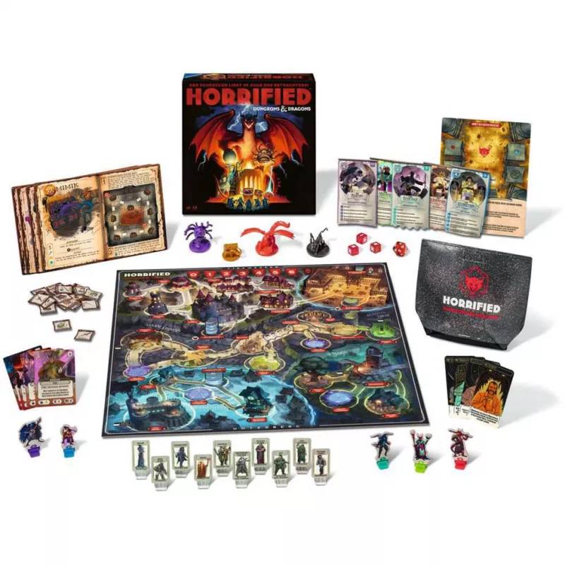 Horrified Dungeons & Dragons, bordspel